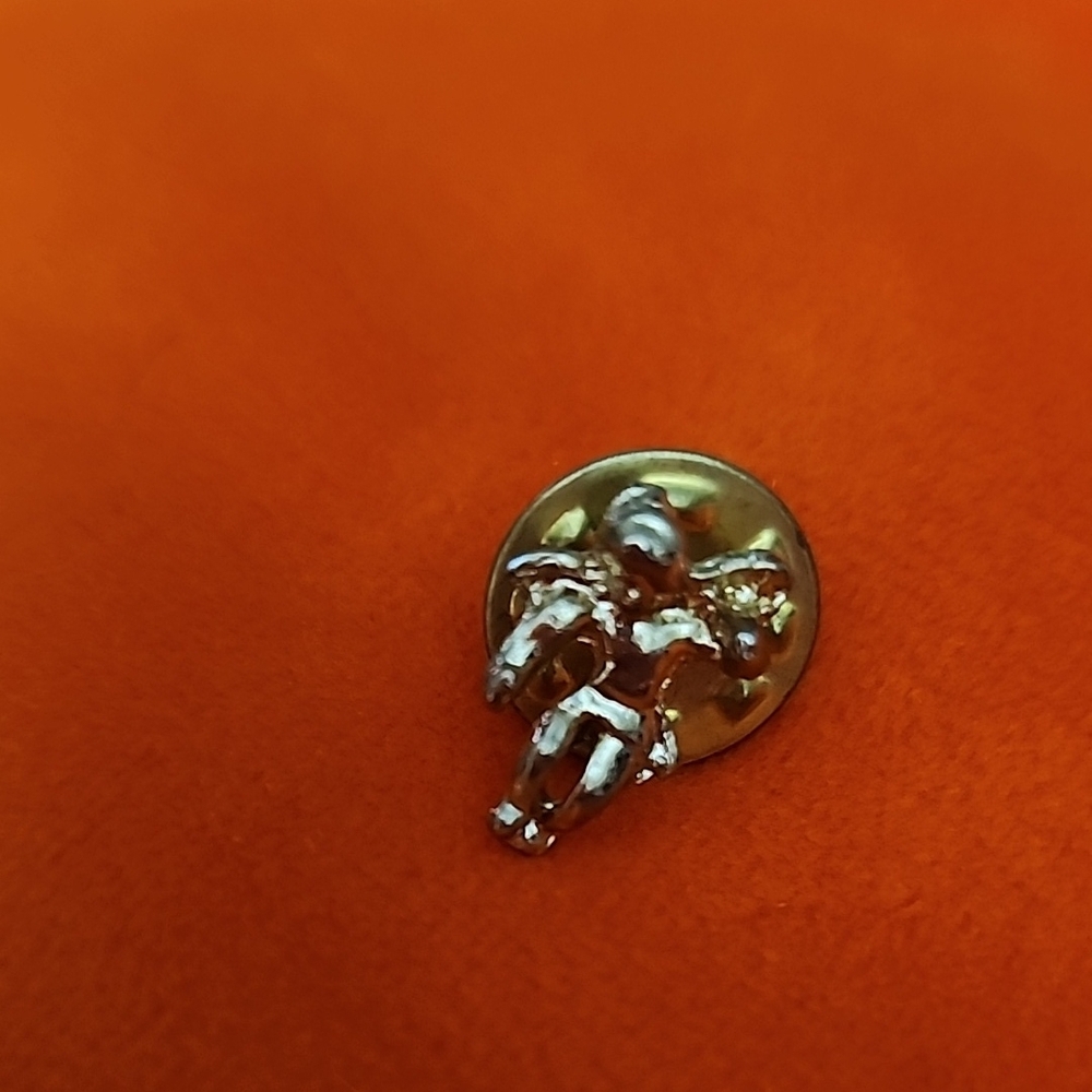 Gold and Silver Angel Pin